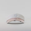 The Visor - White / Rose Gold