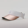 The Visor - White / Rose Gold