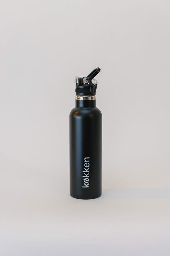 Stainless Steel Water Bottle Black