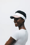 The Visor - White / Rose Gold